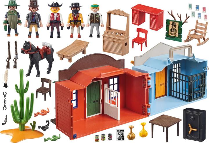 Produktbild Playmobil Mitnehm-Westerncity (70012)
