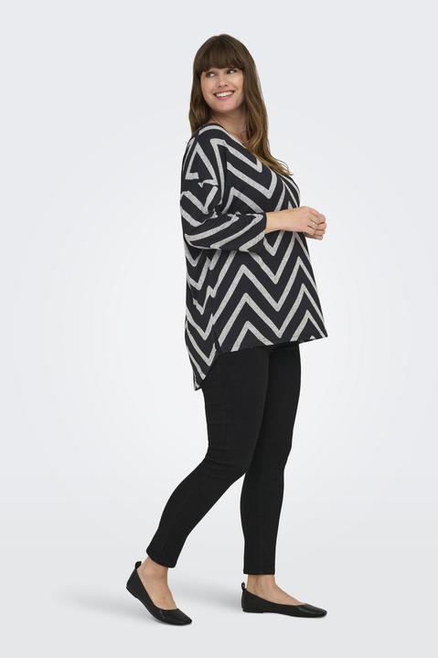 Produktbild Only Normal geschnitten V-Ausschnitt Tief angesetzte Schulter Top Top (M)