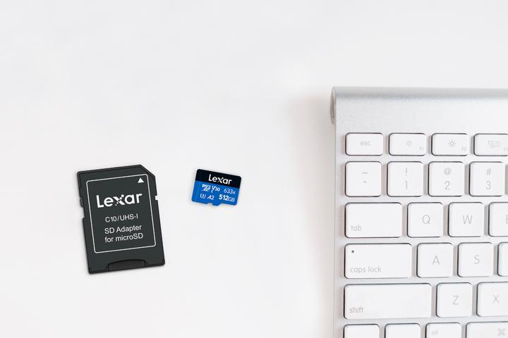Image du produit Lexar High-Performance (512 Go, microSDXC, U3, UHS-I)