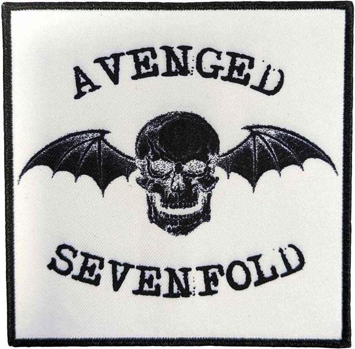 Image du produit Avenged Sevenfold Négatif mort chauve-souris Ecusson