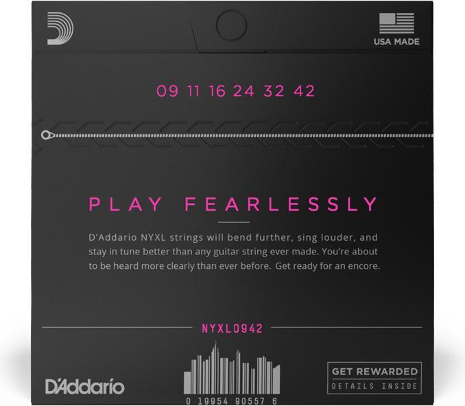 Produktbild D'Addario Nyxl0942 (6 x, E-Gitarre, 0.04")