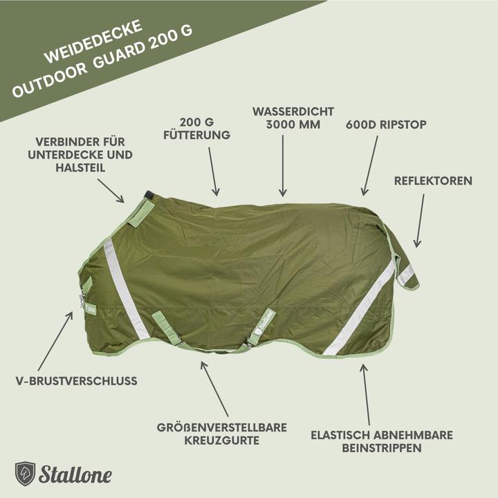 Produktbild Stallone Weidedecke 200 g Outdoor Guard