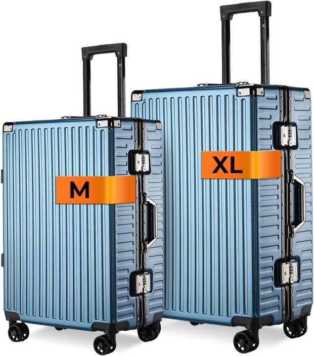 Int'x 2-teiliges Hartschalenkofferset mit TSA-Schloss (91 l, Handgepäck (bis 50l), L (90 - 115l))