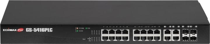 Produktbild Edimax Pro GS-5416PLC: 16 Port PoE+ Switch (20 Ports)