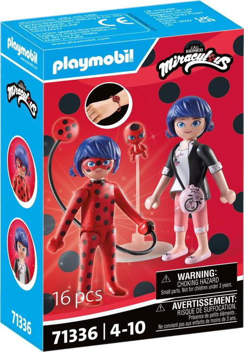 Produktbild Playmobil Marinette & Ladybug (71336, Playmobil Miraculous)