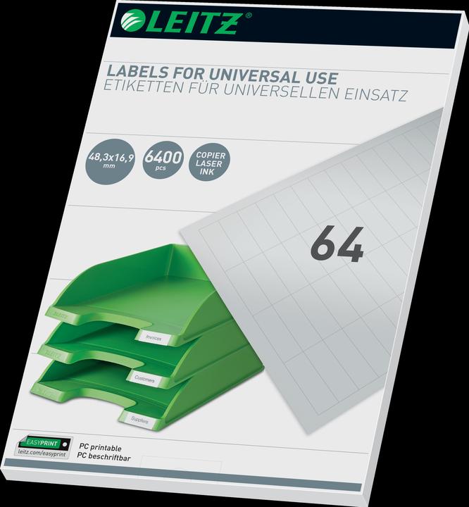 Produktbild Leitz Universal Etiketten