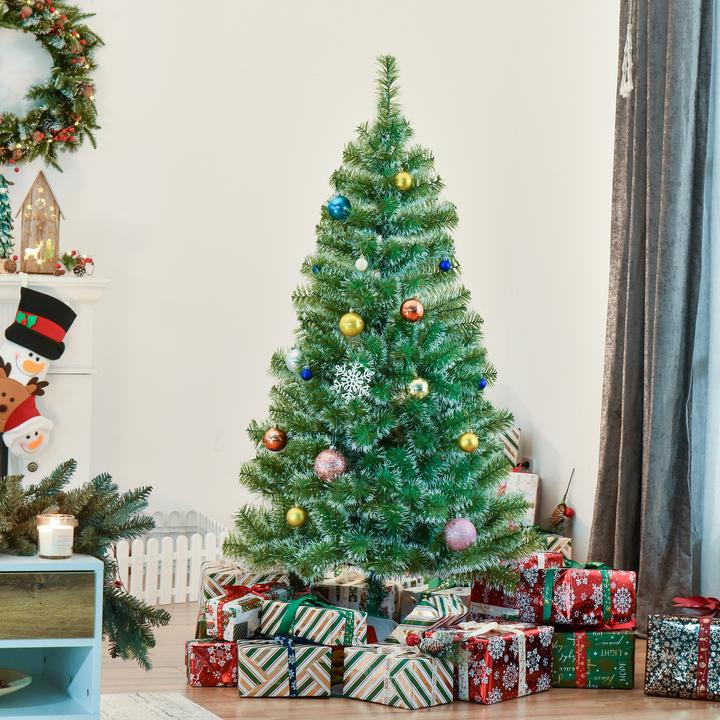 Produktbild Homcom Künstlicher Weihnachtsbaum mit Metallständer (150 cm)