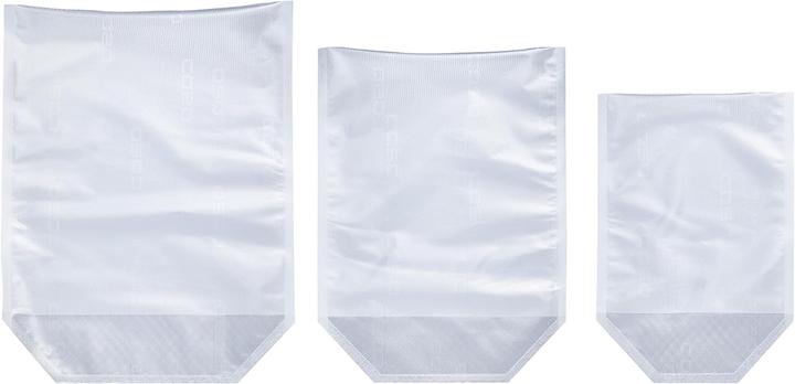 Caso Stand-up Vacuum bags, 12 pcs 20x30 cm, 8 pcs 25x35 cm, 5 pcs 30x40 cm (25 x)