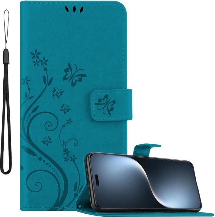 Floral Blau