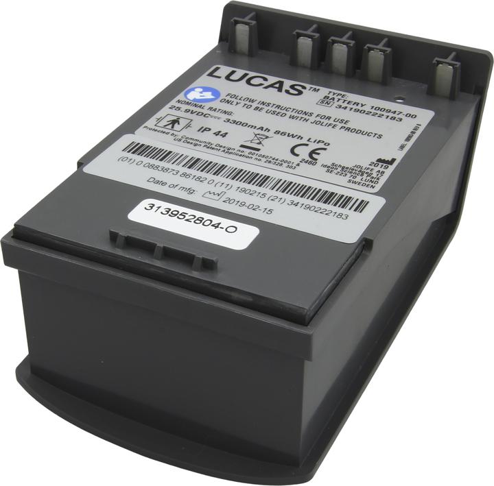 AccuCell Akku Physio Control Lucas 3 - 11576-000080 (1 Stk., Gerätespezifisch, 3300 mAh, Akku)