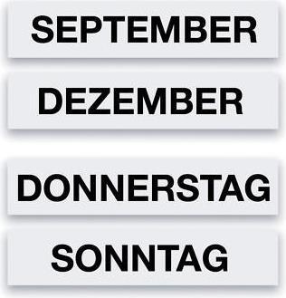 Produktbild Magnetoplan Wochentag Magnete Mo. - So. (7 x)