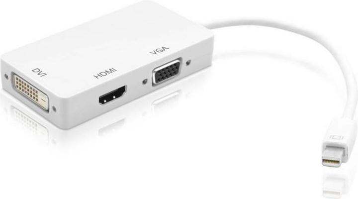 Produktbild Techly Mini-DisplayPort zu HDMI (DVI, VGA, HDMI, 8.50 cm)
