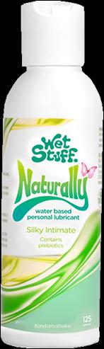 Actual product image Wet Stuff Naturally" 125g CO²-neutral and natural lubricant without allergenic ingredients