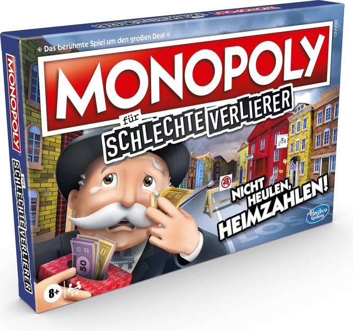 Actual product image Monopoly for bad losers (German)