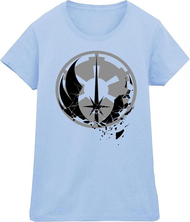Star Wars ObiWan Kenobi Fractured Logos TShirt (M)