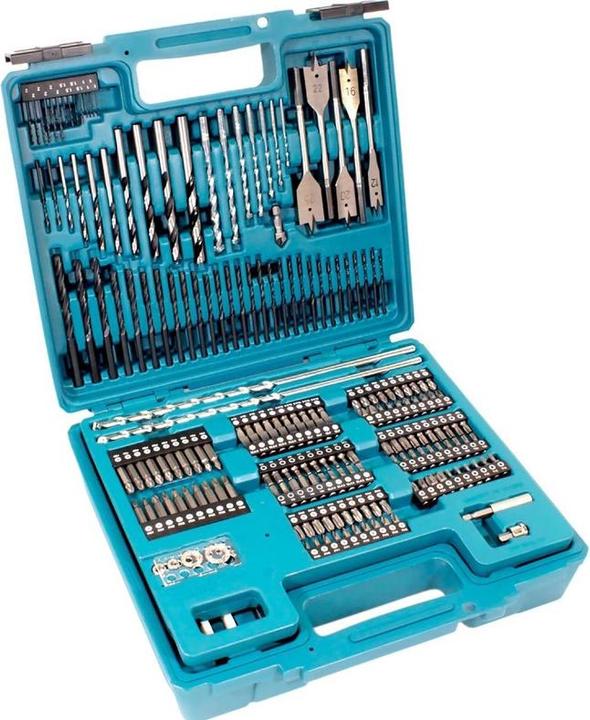 Makita Set di punte da trapano 256 pezzi (4 - 7,5 mm)
