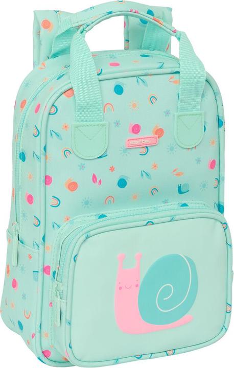 Safta Kinderrucksack Caracol türkis 20 x 28 x 8 cm
