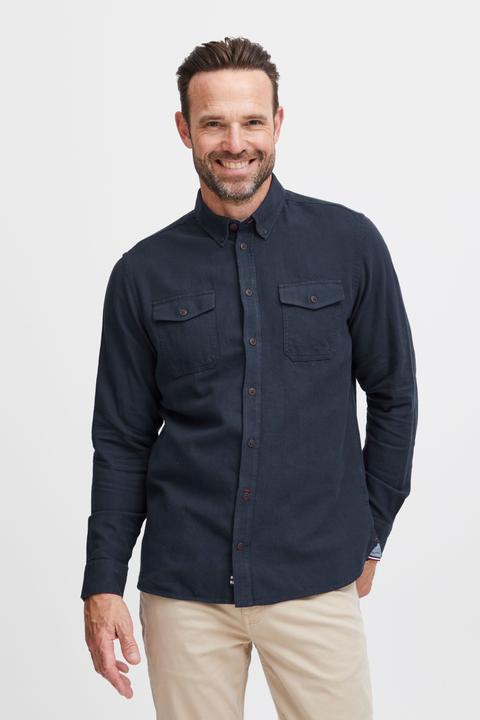 Image du produit FQ1924 FQSteven brushed twill LS shirt - Chemise - 21900516 (M)