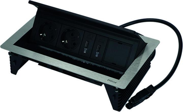 Productafbeelding Evoline Ingebouwd stopcontact FlipTop Push M (1 Pcs.)