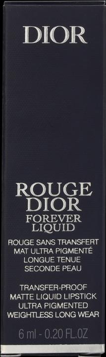 Actual product image Dior Rouge Forever (943 Forever Shock)