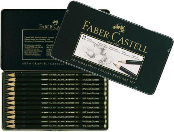 Immagine prodotto Faber-Castell Matita Castell 9000 (2H, 12 x)
