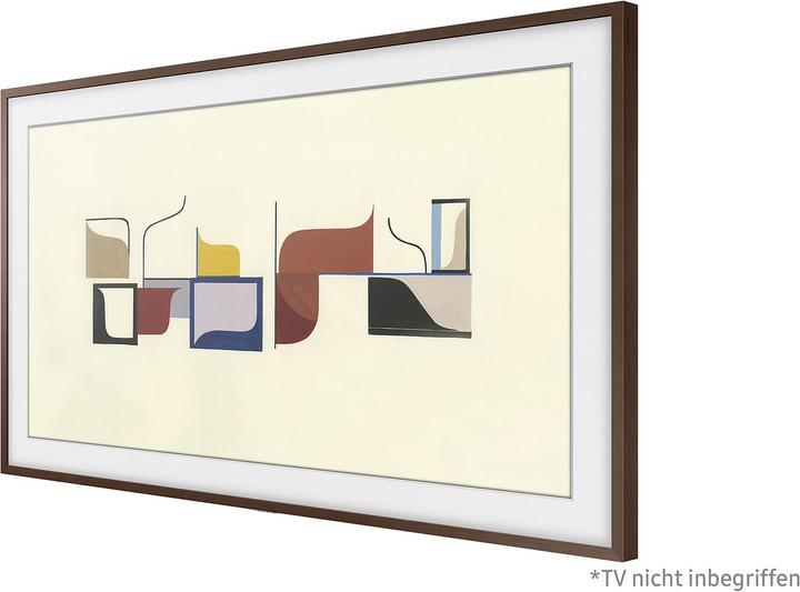 Produktbild Samsung Rahmen zu Frame TV 65", Walnuss (Dunkles Holz) Aluminium und Holz (Diverse)