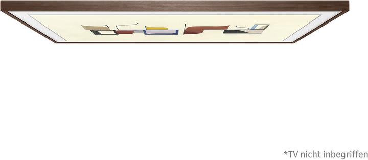 Produktbild Samsung Rahmen zu Frame TV 65", Walnuss (Dunkles Holz) Aluminium und Holz (Diverse)