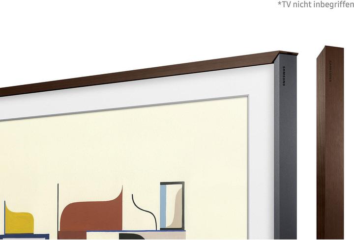 Produktbild Samsung Rahmen zu Frame TV 65", Walnuss (Dunkles Holz) Aluminium und Holz (Diverse)