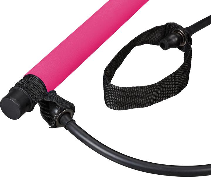 Actual product image Relaxdays Pilates bar + resistance bands