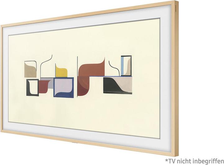 Image du produit Samsung Cadre pour TV The Frame 65", beige (bois clair), aluminium et bois (Divers)