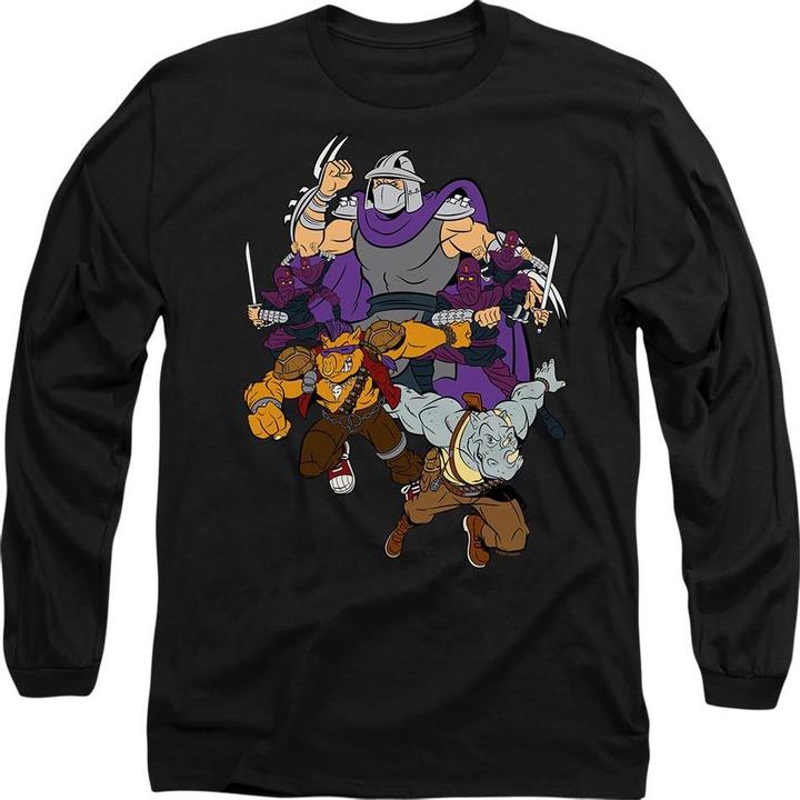 Teenage Mutant NT Shredder And Foot Clan TShirt (XXL)