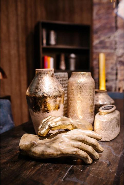 Image du produit Kare Design Objet décoratif Mano doré (17.5 x 30 x 43 cm)