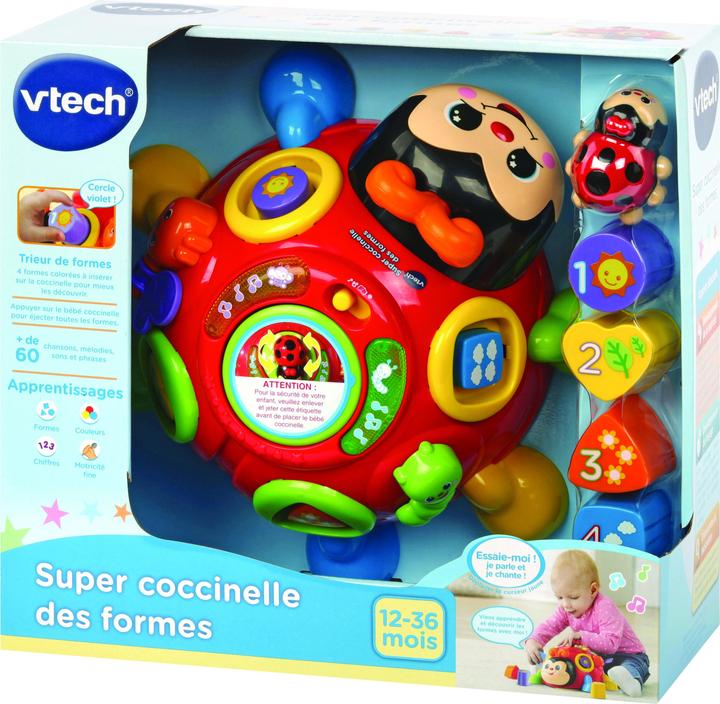 Image du produit VTech Super coccinelle des formes FR (Français)