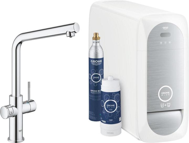 Actual product image Grohe Blue Home L spout starter kit