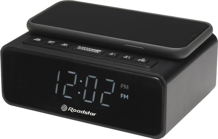 Produktbild Roadstar CLR-700Qi Digital alarm clock Black