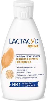 Actual product image Lactacyd Femina Intimate Hygiene Emulsion Daily Protective Wash 200ml (200 ml, Intimate washing lotion)