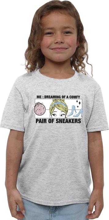 Immagine prodotto Cinderella Dreaming Of Comfy Sneakers Maglietta Bambini (140)