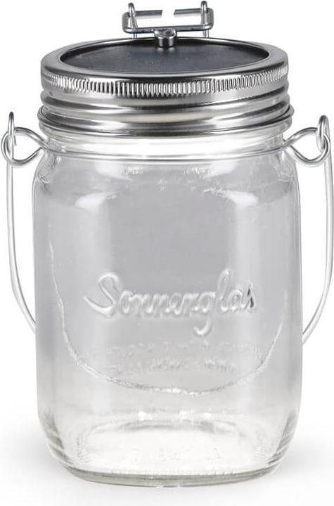 Produktbild Sonnenglas Solarlampe im Einmachglas (Ø 8.5 x 11 cm, 1 x)