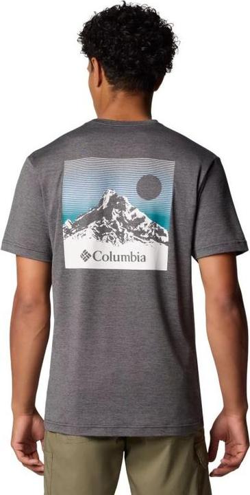 Actual product image Columbia Kwick Hike Back Graphic Tee Schwarz (XL)