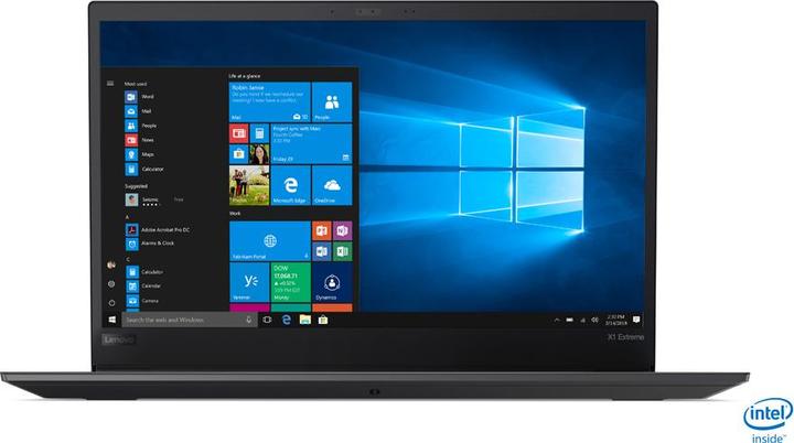 Produktbild Lenovo ThinkPad X1 Extreme (15.60", Intel Core i7-8750H, 32 GB, 1000 GB, DE)