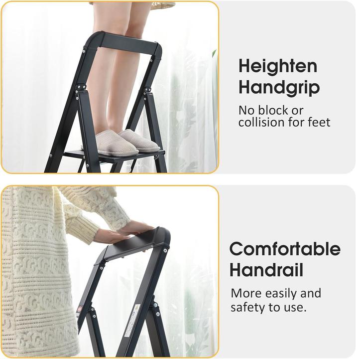 Actual product image Kingrack Trittleiter (Stile, 117 cm)