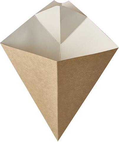 Produktbild Papstar Pommes-Frites-Spitztütenit Dip-Ecke "pure" Füllinhalt g (50 x)