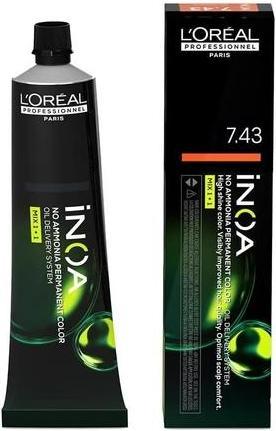 Actual product image L'Oréal Professionnel Permanent colouring Inoa Color Nº 7.43 Golden copper red (60 g) (7.43 Golden copper red)