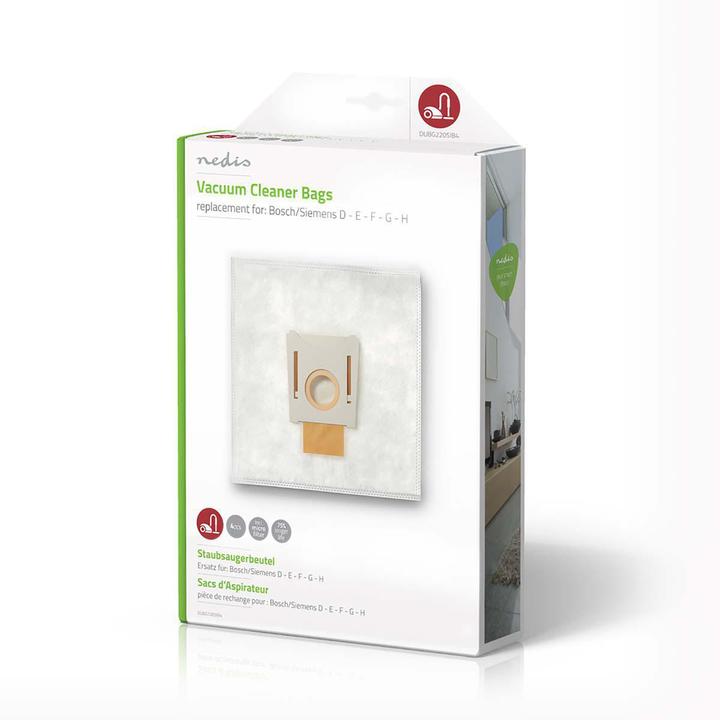 Image du produit Nedis Sacs pour aspirateurs Bosch/Siemens D - E - F - G - (1 x)