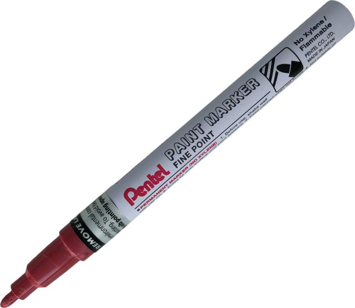 Actual product image Pentel Paint Marker (Metallic red, 1.50 mm, 1 x)