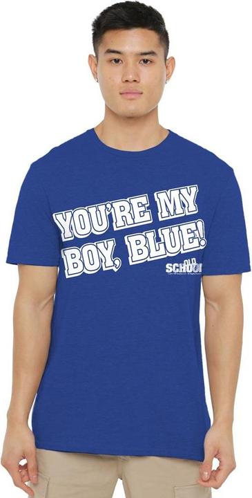 Actual product image Old School Unisex Adult My Boy Blue T-Shirt (XXL)