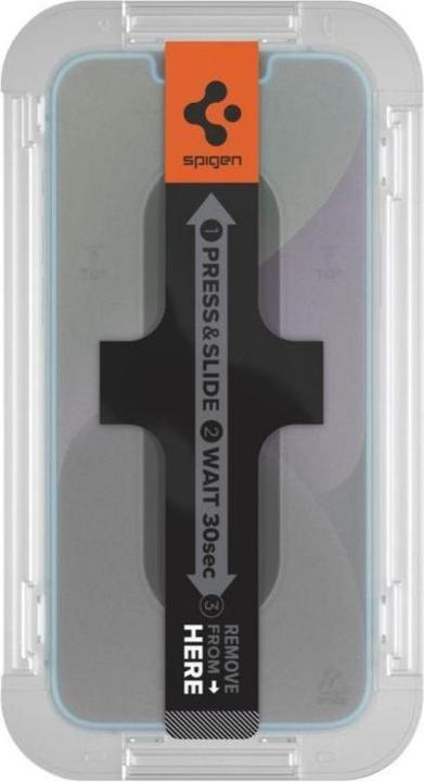 Produktbild Spigen Gehärtetes Glas GLAS.tR ez Passend für Apple iPhone 13 (1 Stück, Apple iPhone 14, Apple iPhone 16e, Apple iPhone 13 Pro, Apple iPhone 13)