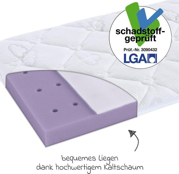 Produktbild Träumeland Wiegematratze Brise Light (40 x 90 cm)
