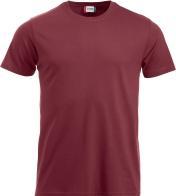 Clique T-Shirt Classic-T 029360, Baumwolle, bordeaux, Grösse L (L)