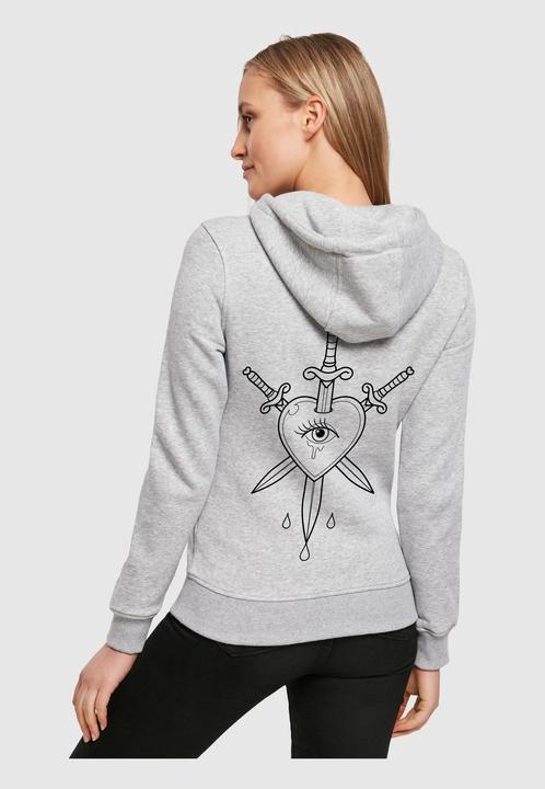 Immagine prodotto Miss Tee Felpa con cappuccio Heartbreaker Lovetaker - 125295 (L)